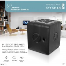 Portable Leather Ottoman Bluetooth Speaker Sofa [FC8]