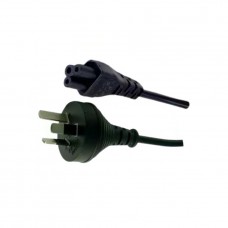 1.2M Power Cord, 3Pin Plug to Clover 7.5A SAA Approved. [L21]