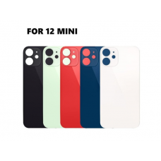 iPhone 12 Mini Back Glass Black / Blue / Purple / Green / Red / White [BG]