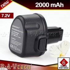 Power Tool Battery 7.2V 2000mAh for DW9057-20 [PT25]