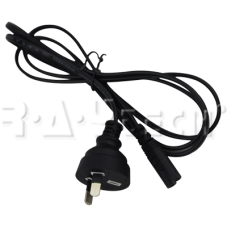 1M Figure 8 Power Cord, 2Pin Plug to Figure 8 Female [L22]