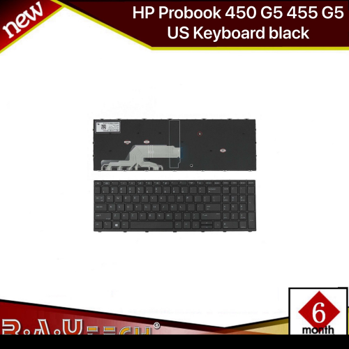 New For Hp Probook 450 G5 455 G5 470 G5 Series Laptop Us Keyboard Black