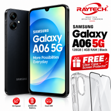 Samsung Galaxy A06 5G 128GB 4GB RAM Dual SIM Black - Brand New