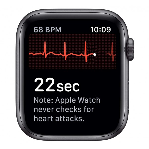 Apple Watch Series 5 Nike+ A2092 40mm GPS 32GB Space Gray Aluminum – A Grade - NO Band Refurbished iPhone