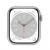 Apple Watch Series 8 A2773 41mm GPS + Cellular 32GB Silver Aluminum 100% Battery Health – A Grade - NO Band