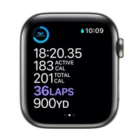 Apple Watch Series 6 Nike+ A2376 44mm GPS + Cellular 32GB Space Gray Aluminum – Excellent Grade Minor Screen and Frame Scratch - NO Band