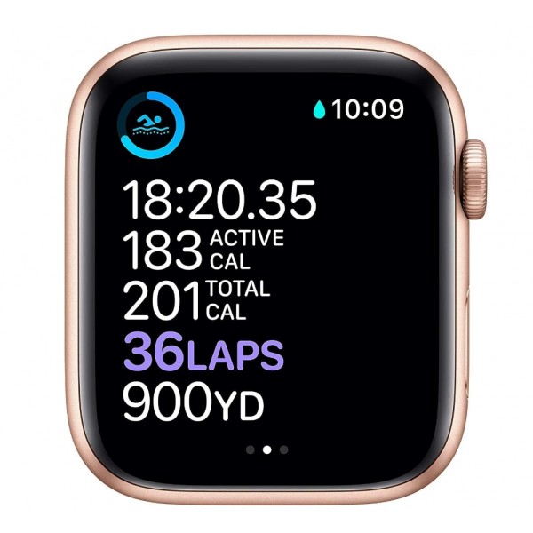 Apple Watch Series 6 A2375 40mm GPS + Cellular 32GB Gold Stainless Steel – A Grade - NO Band Refurbished iPhone