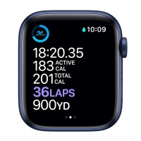 Apple Watch Series 6 A2376 44mm GPS + Cellular 32GB Blue Aluminum – A Grade - NO Band