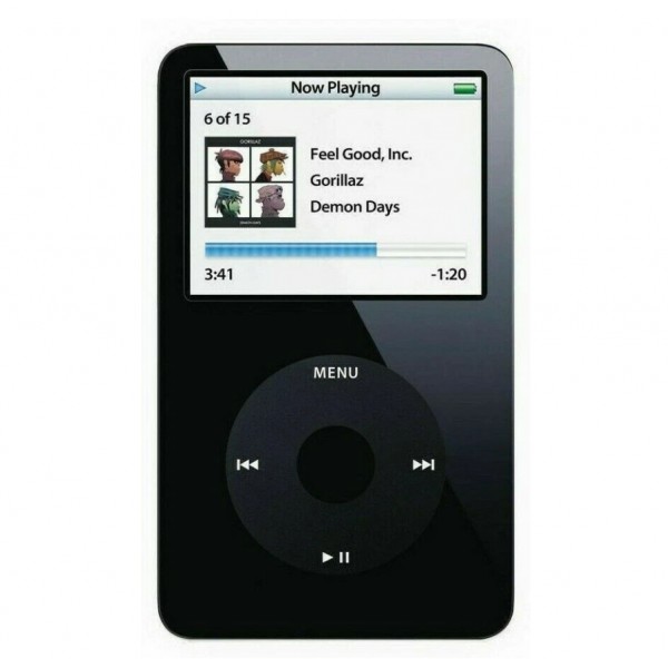 Apple iPod Video (5th Gen) Model MA446X 30GB Black Excellent Grade - Distorted LCD Display Apple iPod Touch