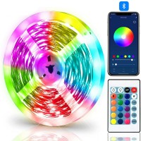 5V USB RGB Bluethooth + Remote Control Strip Light 1M Waterproof with Mood light for TV[AL3]