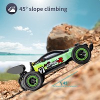 4D-C8 Remote Control Racing Car Children's Toy Gift - Green comei with 1 batteries