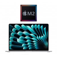 Apple MacBook Air 15.3" A2941 2023 Apple M2 8GB  RAM 256GB SSD macOS Silver 100% Battery - As New (Pre-owned)