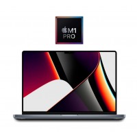 Apple MacBook Pro A2485 (2021) 16.2" Laptop Apple M1 Pro / 16GB Unified Memory / 512GB SSD / Space Gray - Excellent Grade minor scratch