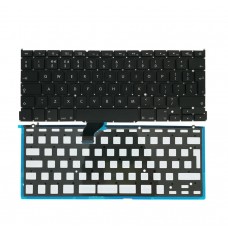 Apple Laptop UK Keyboard For MacBook Pro 13" A1502 With Backlit Black [N03]