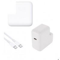 Apple 30W USB-C Power Adapter Charger for Model A2164 with 2m USB-C to USB-C Cable Without NZ Plug - Pre-owned Tested Original [M99]