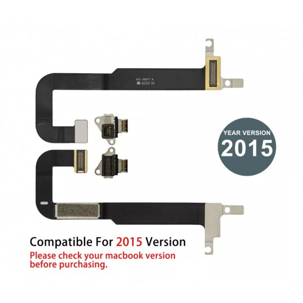 USB-C DC Power Jack Charging Port Flex