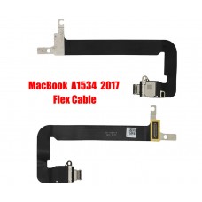 USB-C DC Power Jack Charging Port Flex for Apple MacBook A1534 2016 2017 USB-C Port [BE]