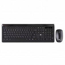 HP CS500 Wireless Keyboard and Mouse Combo 2.4GHz Wireless Connection Up to 10m Range Black/White
