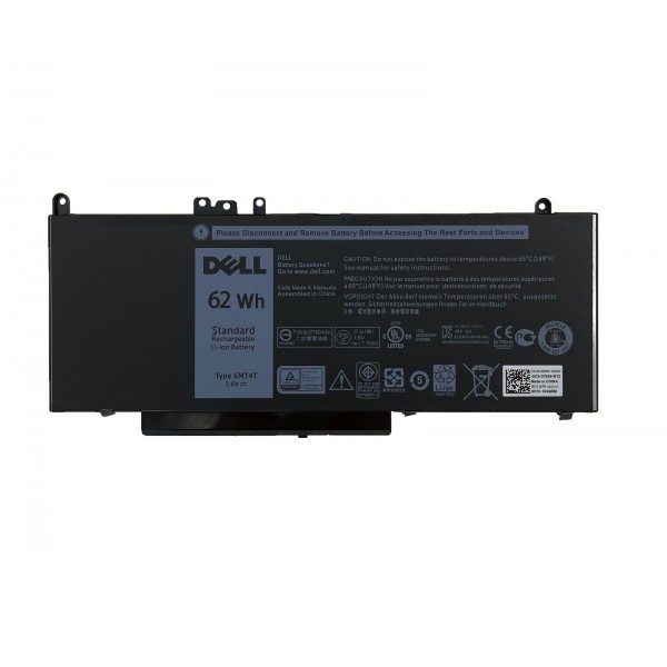 Dell Original 62Wh Battery for Dell Latitude E5470 E5570 Precision 3510 6MT4T 79VRK [D53]