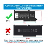 Original Dell Battery DJ1J0 / PGFX4 11.4V 42Wh 3500mAh For Dell Latitude E7280 E7290 E7380 7490 [F82]