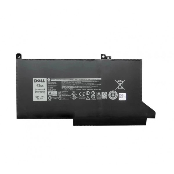Original Dell Battery DJ1J0 / PGFX4 11.4V 42Wh 3500mAh For Dell Latitude E7280 E7290 E7380 7490 [F82]