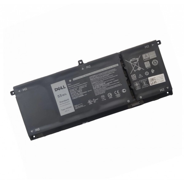 Dell Original Battery Type H5CKD 15V 53Wh for Dell Latitude 3410 / 3510 / Inspiron 5300 / 5401 / Vostro 5300 Series [F109]