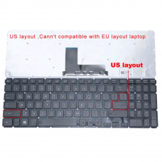 [N02]Toshiba NSK-V91SQ AEBLIU00120 9Z.NBCSQ.101 laptop US Keyboard Black