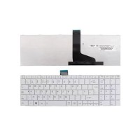 Toshiba Satellite C850 C850D C855 C855D L850 L850D L855 Laptop US Keyboard White [N02]