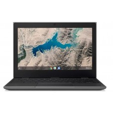 Lenovo 100e 11.6" Intel Celeron N3450 1.10GHz Quad-Core / 4GB RAM / 64GB eMMC / ChromeOS / Black – Excellent Grade Minor Scratch (Refurbished)