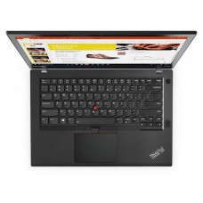 Lenovo ThinkPad T470 14" Laptop - Intel Core i7-7500U 2.70GHz / 12GB RAM / 256GB SSD / Windows 11 Home / Black - Excellent Grade