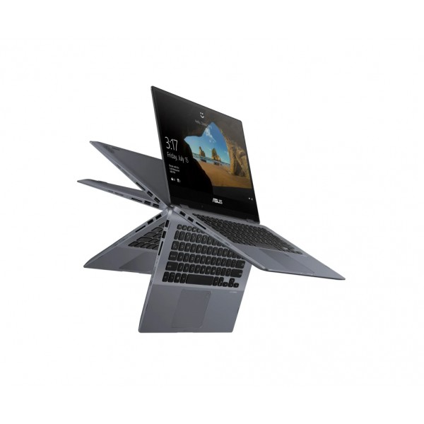 Asus VivoBook Flip 14 TP412UA-EC335T Laptop - Intel Core i5-8250U 1.60GHz / 8GB RAM / 512GB SSD / Blue / 100% Battery - Excellent Grade Minor Scratch (Refurbished) ASUS Laptop