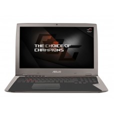 ASUS ROG G701VIK 17.3" Gaming Laptop - Intel Core i7-7820HK 2.90GHz / 32GB DDR4 RAM / 512GB SSD / NVIDIA GeForce GTX 1080 8GB Graphics / Windows 11 Home / Titanium Gray & Copper - Bottom Cover Corner Cracked, Keyboard Worn