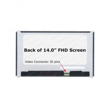 NV140FHM-N47 14.0 LCD Screen FHD (1920x1080) slim 30pin bottom right  Top and Bottom Brackets resolution Inverter Inside frame [T24]