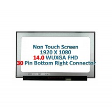 NE140FHM-N61 V8.0 14.0" LCD WideScreen FHD (1920x1080) Matte Bottom Right 30 pin-Width 0.75" (19mm) without Brackets IPS[T132]