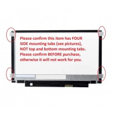 11.6 LED N116BGE-EA2 REV.C1 B116XTN02.3 HW2B B116XAN04.0 HW0A super slim  HD (1366x768) Matte 30pin bottom right left and right Brackets – with Left & Right Side Mounting Rails[T117]