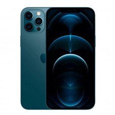 iPhone 12 Pro Max 256GB SS+eSim Pacific Blue 100% Battery Health Excellent Grade Frame Scratch (Refurbished)