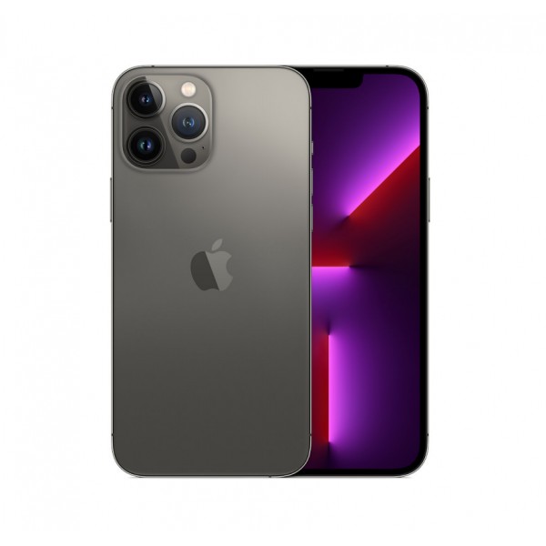 iPhone 13 Pro Max 128GB SS+eSim Graphite A Grade 100% Battery Health( Refurbished )