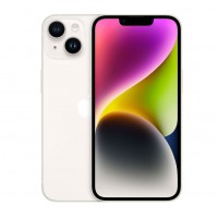 iPhone 14 128GB SS+eSim Starlight A Grade Premium 100% Battery Health( Refurbished )