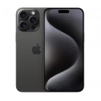 Pre-owned Apple iPhone 15 Pro Max 512GB SS+eSim Black Titanium 100% Battery Health - Like New