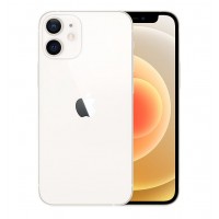 iPhone 12 Mini 128GB SS+eSim White A Grade Premium 100% Battery Health( Refurbished ) - (Message Stock)