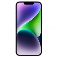 iPhone 14 128GB SS+eSim Purple 100% Battery Health Excellent Grade frame scratch( Refurbished )