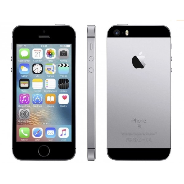 iPhone SE (1st Gen) 2016 32GB SS Space Gray A1723 A Grade Premium above 90% Battery Health