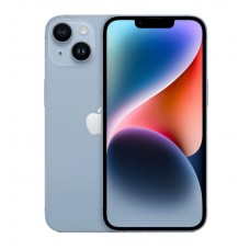 iPhone 14 Plus 128GB SS+eSim Blue 100% Battery Health Excellent Grade Frame Scratch( Refurbished )