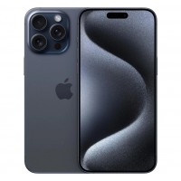 iPhone 15 Pro 256GB SS+eSim Blue Titanium As New 100% Battery Health with Original Box