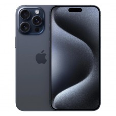 iPhone 15 Pro 256GB SS+eSim Blue Titanium As New 100% Battery Health with Original Box