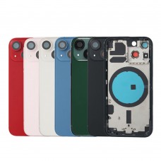 iPhone 13 Mini Back Cover Rear Housing Chassis with Frame Assembly Blue/ Midnight / Pink / Red / Starlight / Green [BC]
