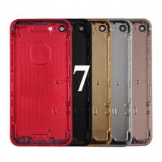 iPhone 7 Black Back Cover Rear Housing Chassis with Frame Assembly Matte Black / Gold / Red / Rose Gold / Silver / Jet Black [BC]