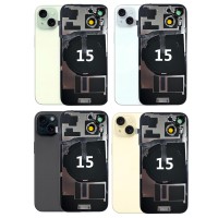 iPhone Back Glass Panel With Camera Lens & Magsafe Magnet Ring