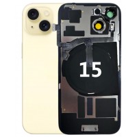 iPhone Back Glass Panel With Camera Lens & Magsafe Magnet Ring