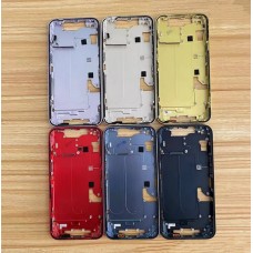 Middle Frame with Sim Card Tray Without Back Glass For iPhone 14 Starlight - EU version[BC]